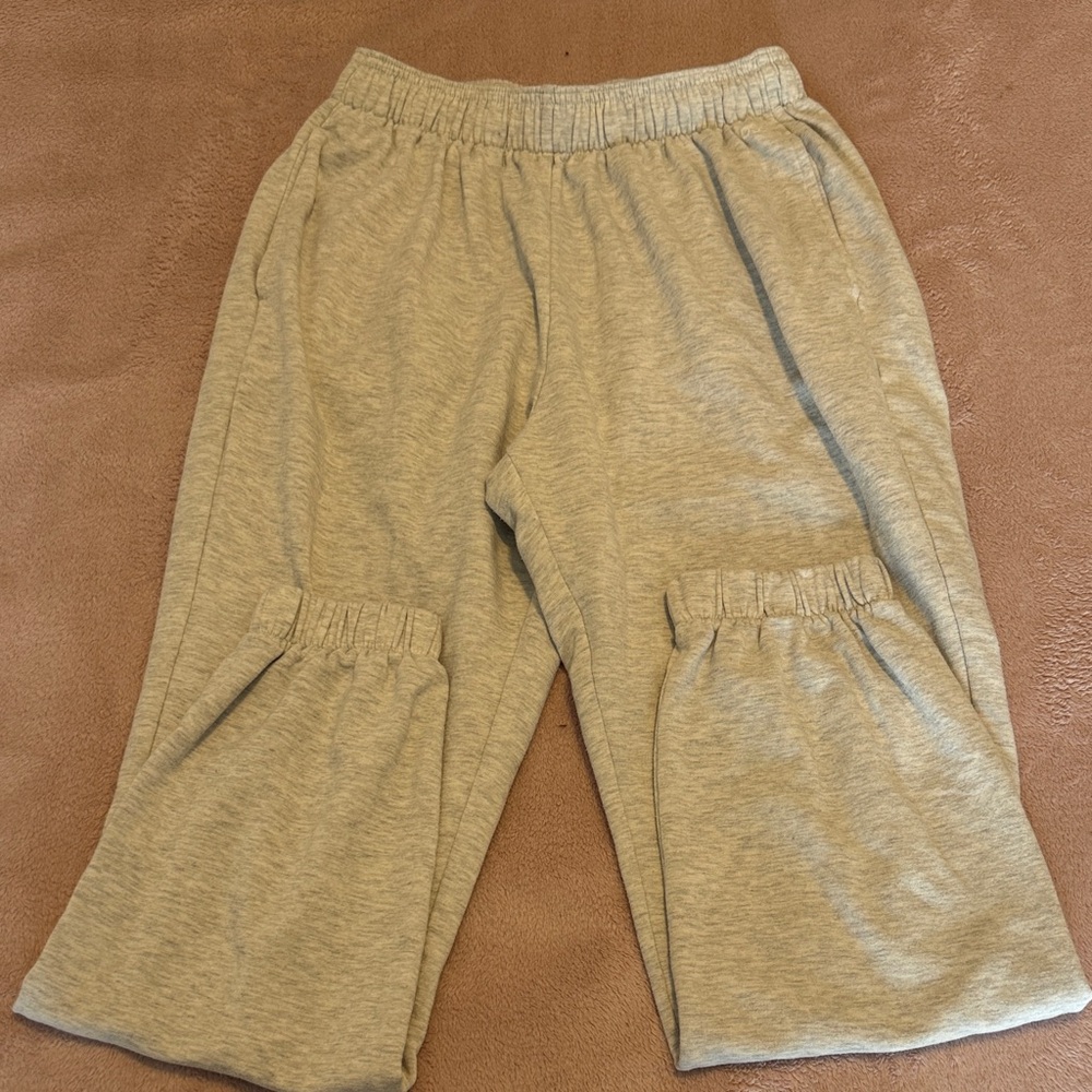Girls Gray Sweatpants